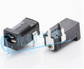 DC POWER JACK 90° DIP pin?1.0mm