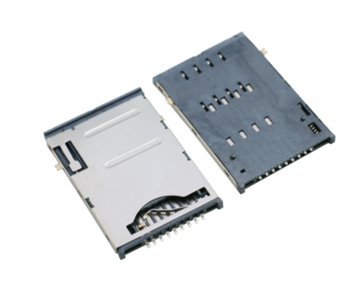 SIM PUSH CARD 6+1P/8+1P H1.9 A款卡座連接器